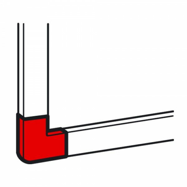 Legrand (Легранд) Плоский угол для мини-каналов Metra 20x12 638123