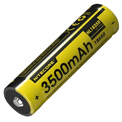 Аккумулятор Nitecore NL1835R 3500mAh 18650 USB Li-ion battery с зарядкой через micro-USB