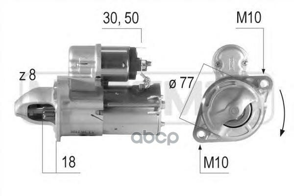 Стартер 0.9Kw Era арт. 220615