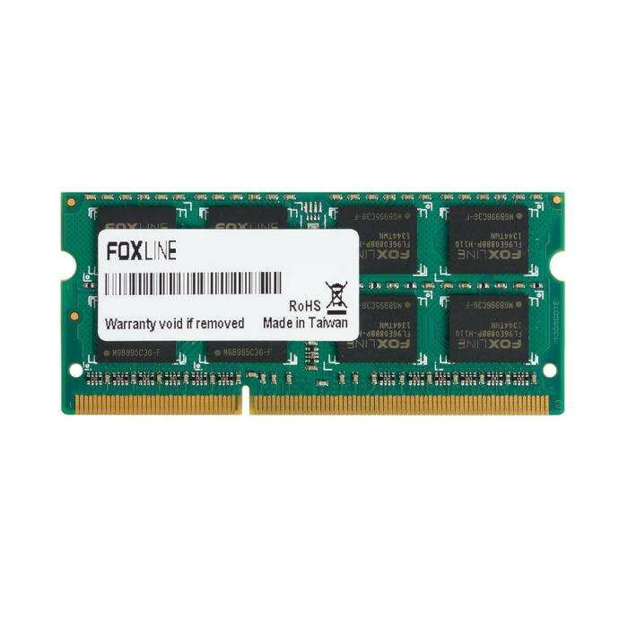 Память оперативная Foxline SODIMM 8GB 3200 DDR4 CL22 (1Gb*8) [FL3200D4S22-8G]