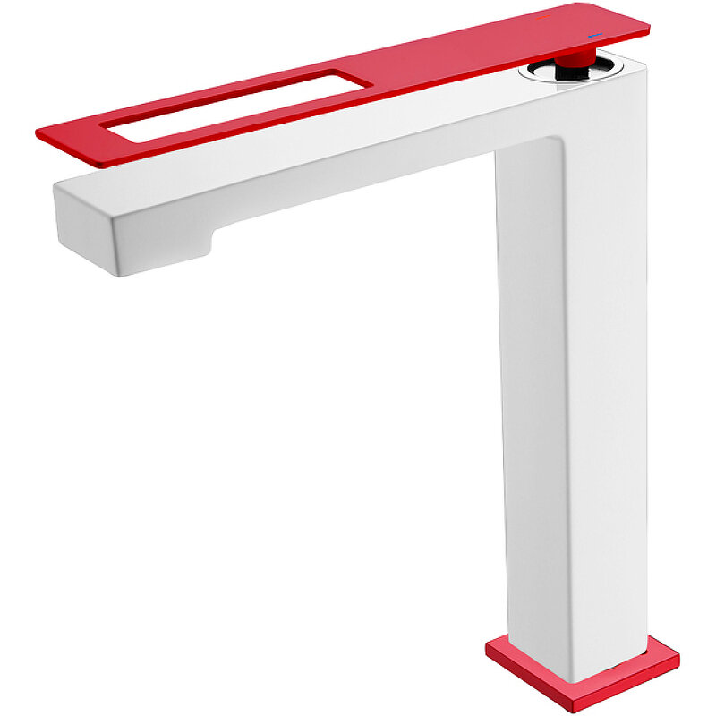 Смеситель для раковины Boheme Q 142-WR WhiteRed