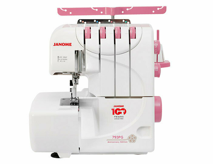 Оверлок Janome 793PG Anniversary Edition - фотография № 1