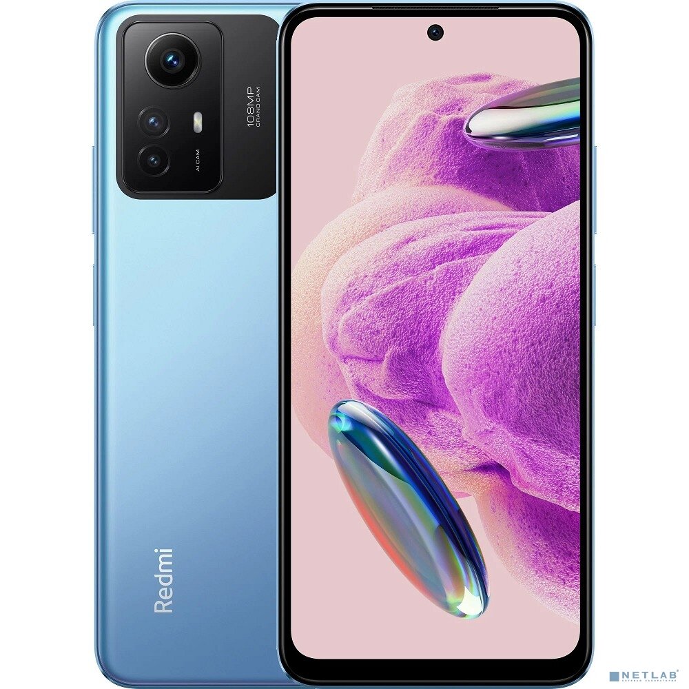 Xiaomi Mi Смартфон/акссесуар Xiaomi Redmi Note 12S 8GB/256GB Ice Blue 47648 Синий