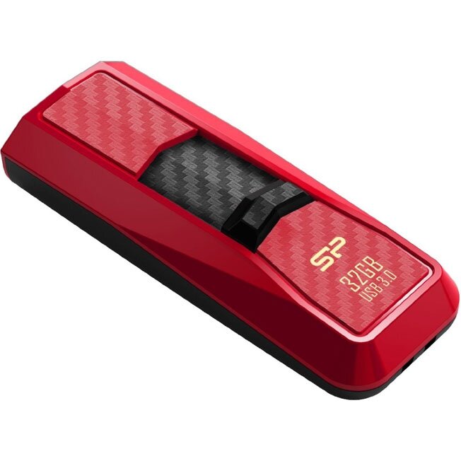 USB флешка Silicon Power Blaze B50 32Gb red USB 3.0 (90/25 Mb/s)