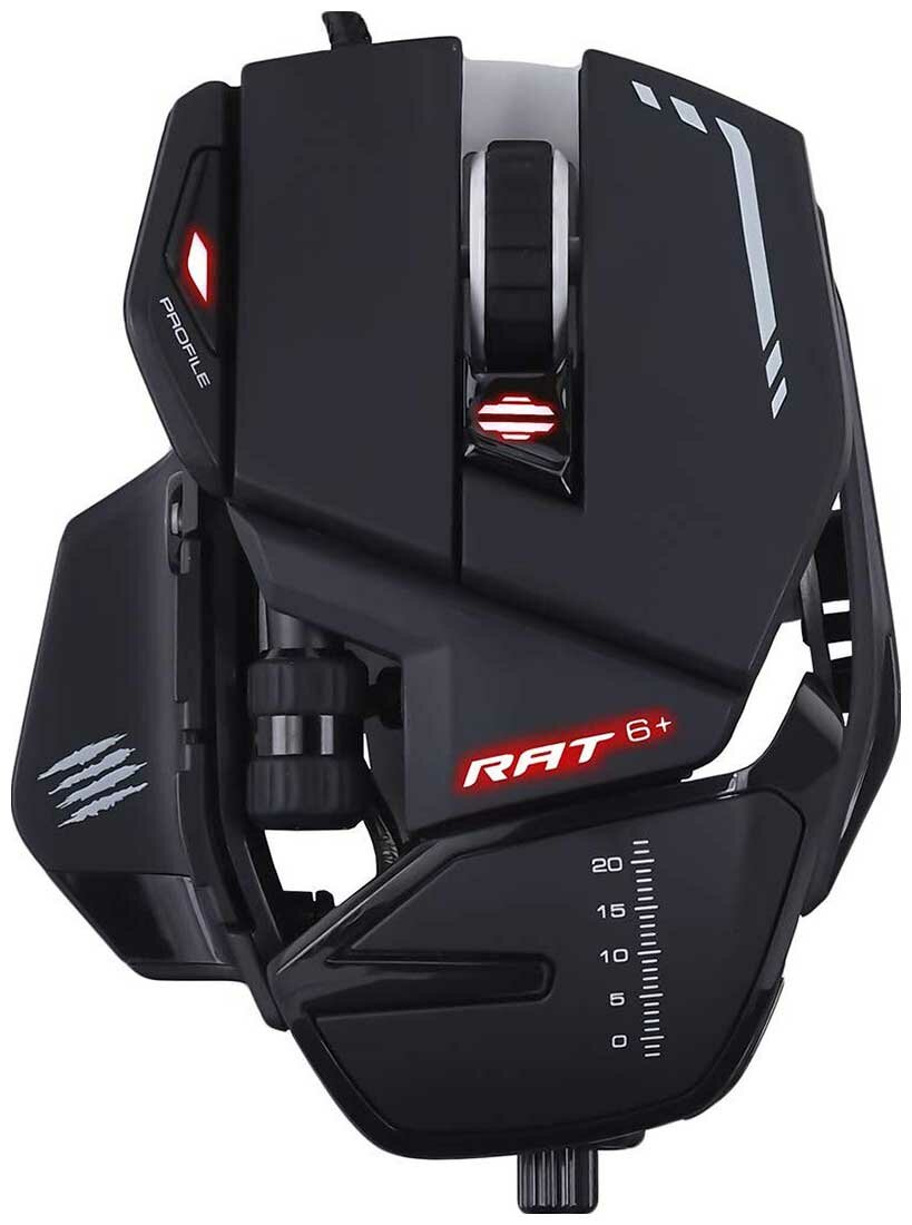 Игровая мышь Mad Catz R.A.T. 6 BL черный