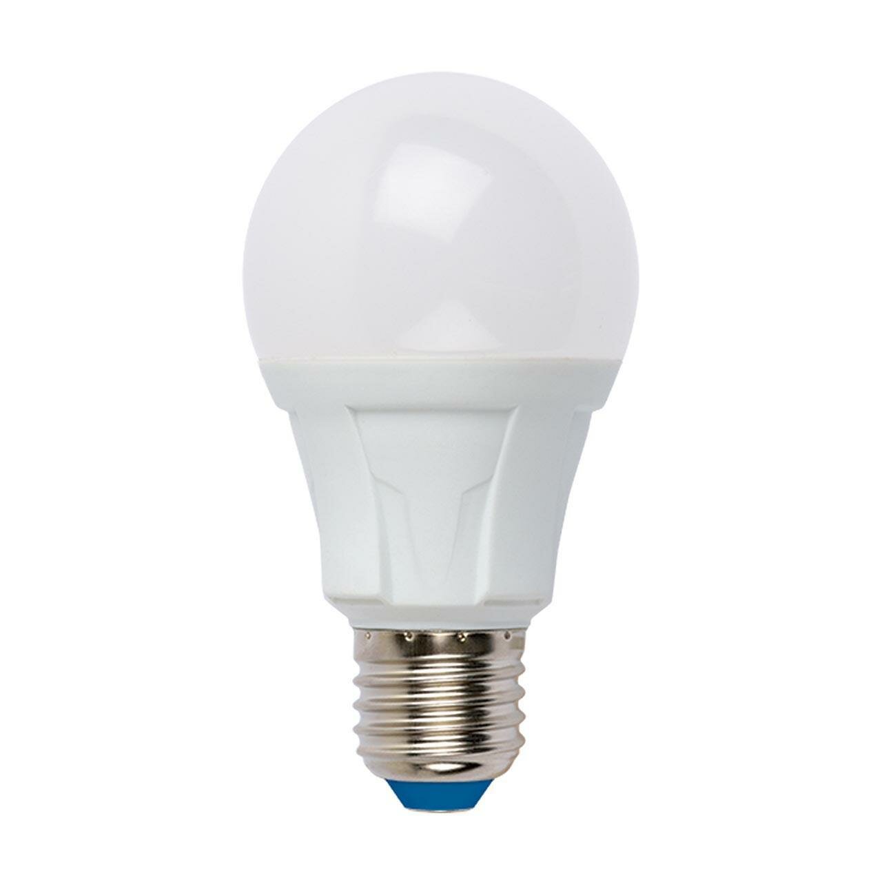 Uniel Лампа светодиодная (UL-00005036) Uniel E27 18W 3000K матовая LED-A60 18W/3000K/E27/FR PLP01WH