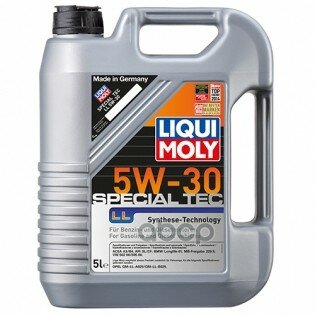 Liqui moly Масло Моторное 5w-30 5л "Special Tec Ll" (Синтетика)