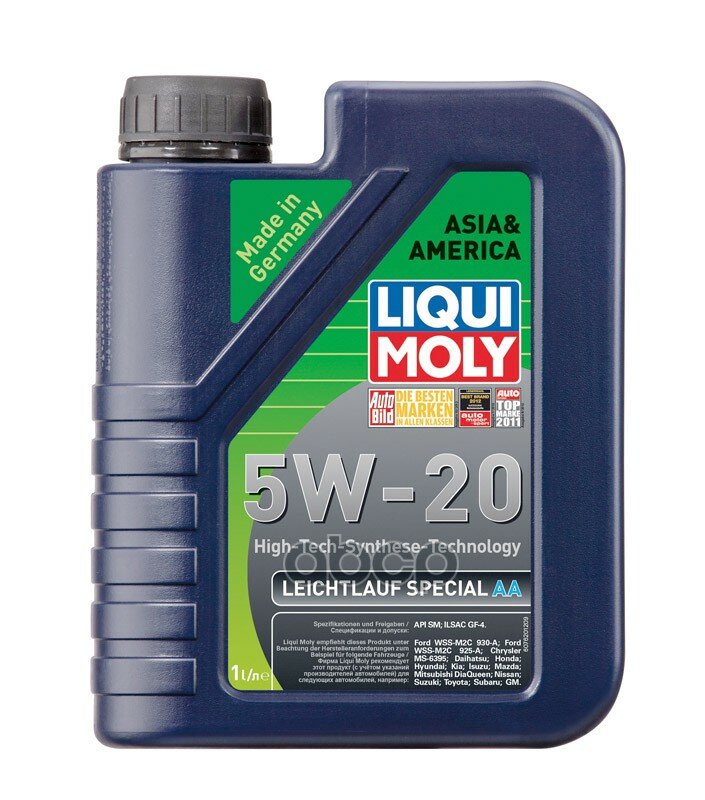 Liqui moly 5w-20 Sm Special Tec Aa 1л (Нс-Синт.Мотор.Масло)
