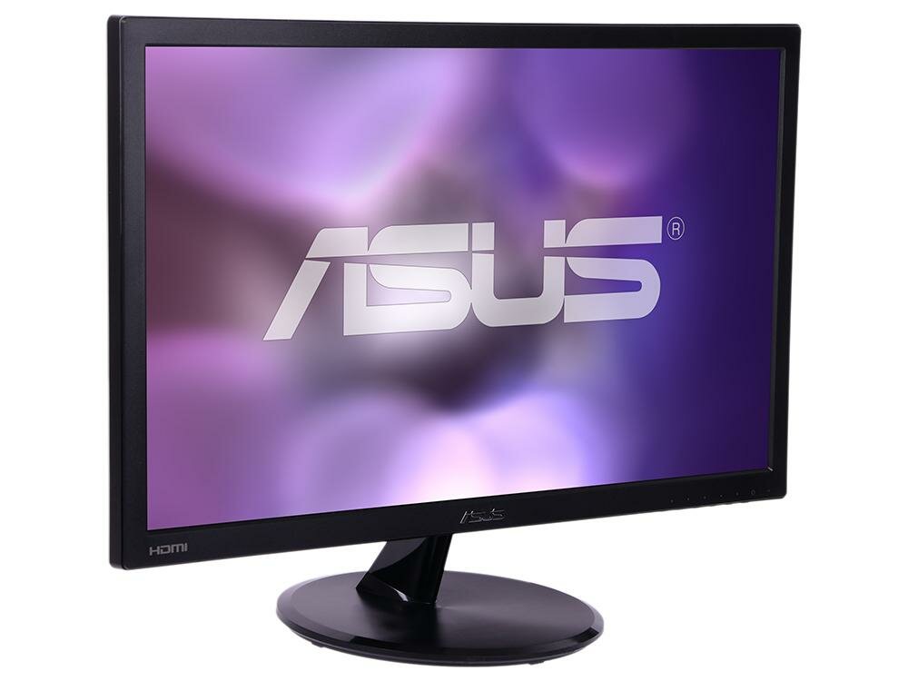 Монитор 21.5" ASUS VP228HE 1920x1080, 1ms (GtG) 200 cd/?, 100M:1, 1.5W x 2, HDMI, D-Sub