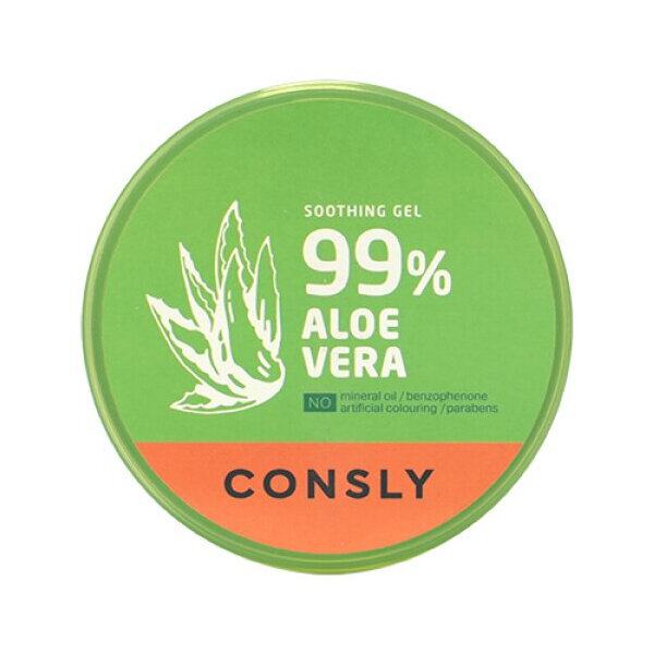 Успокаивающий гель с экстрактом алоэ вера, 300мл, Consly CONSLY Aloe Vera Soothing Gel, 300ml