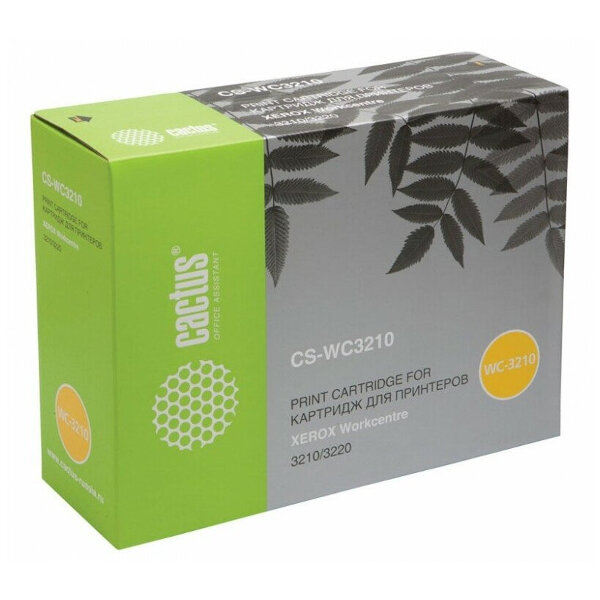 Тонер Cactus CS-WC3210 106R01485 черный для Xerox WorkCentre 3210 3220X 2000стр