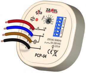 Zamel Реле времени многофункциональное 16А IP40 в монтаж. кор. д60 PCP-04