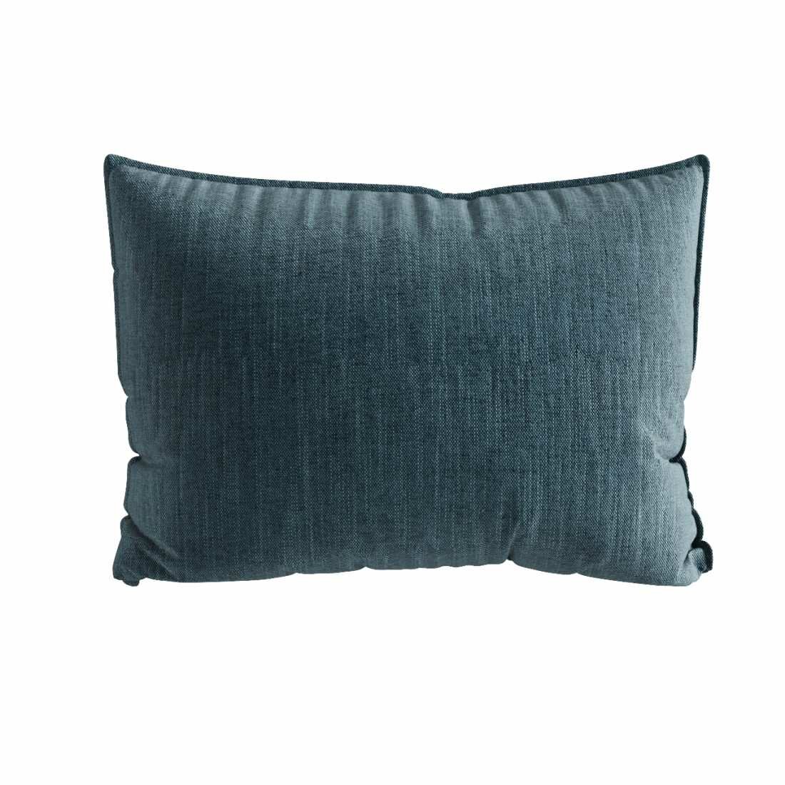 Подушка для дивана 60х48 Темно-бирюзовая