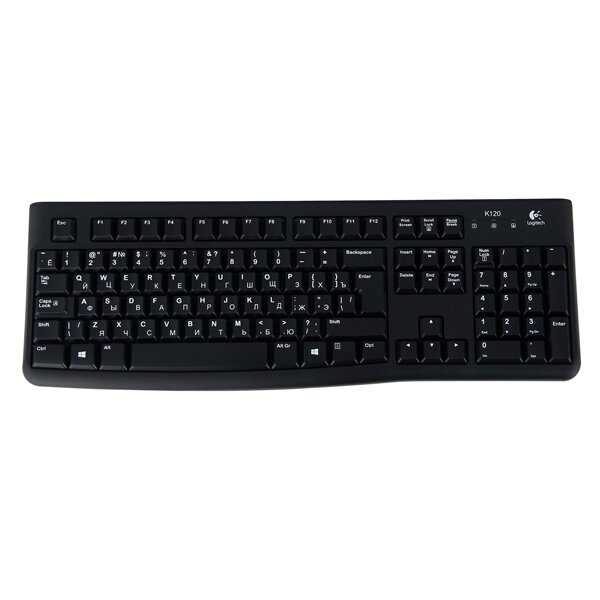 Клавиатура LOGITECH K120 (920-002522), OEM