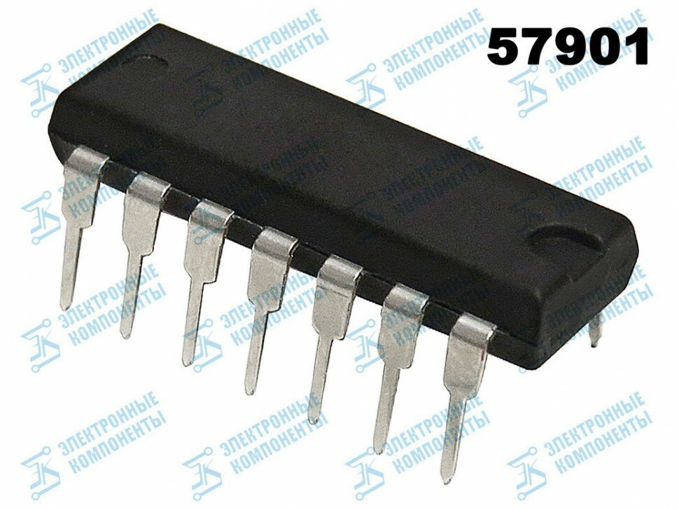 Микросхема К555ИЕ2 DIP14