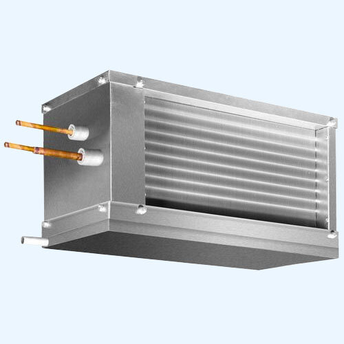 WHR-R 400х200/3 Shuft фреоновый охладитель для прямоугольного канала