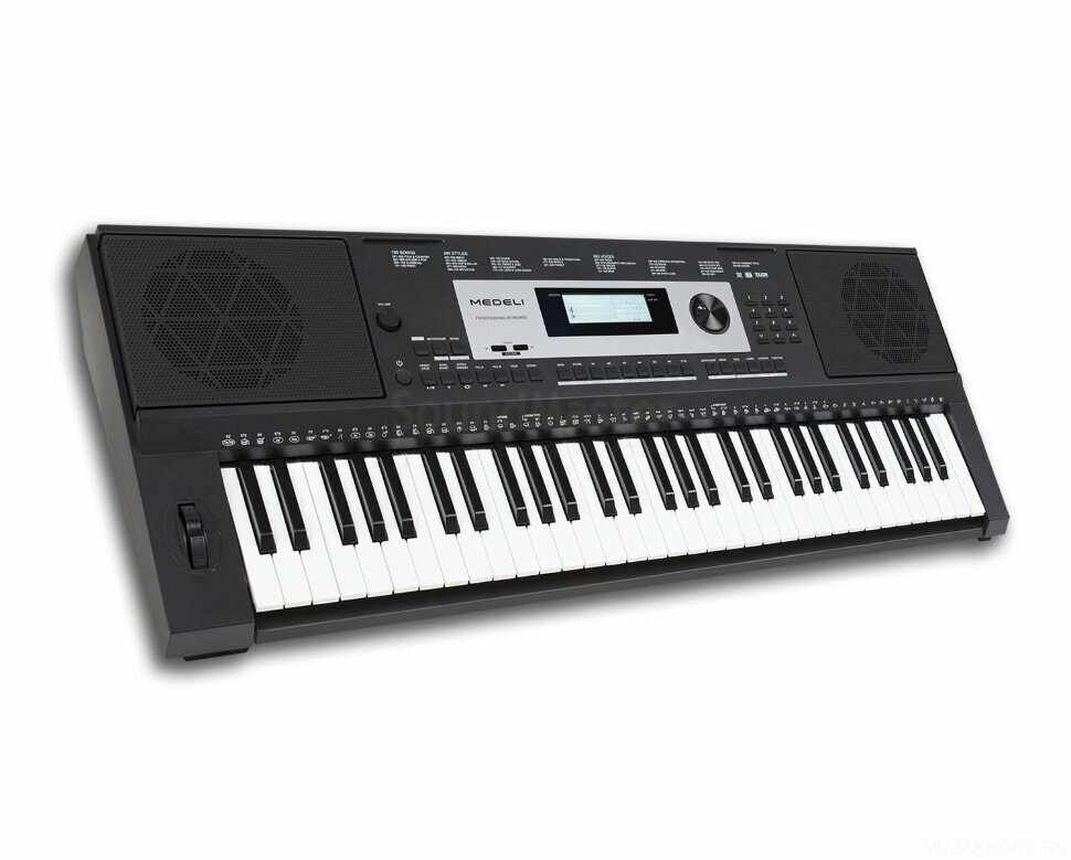 MEDELI M331 синтезатор, 61 активная клавиша, полифония 128, обучение, секвенсор
