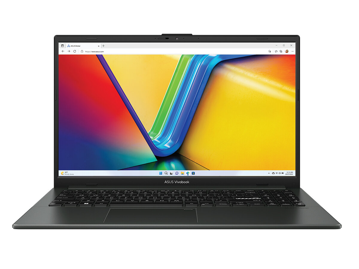 Ноутбук ASUS VivoBook Go 15 E1504FA-BQ090 90NB0ZR2-M00L10 (15.6" Ryzen 5 7520U 8Gb/ SSD 512Gb Radeon Graphics) Черный