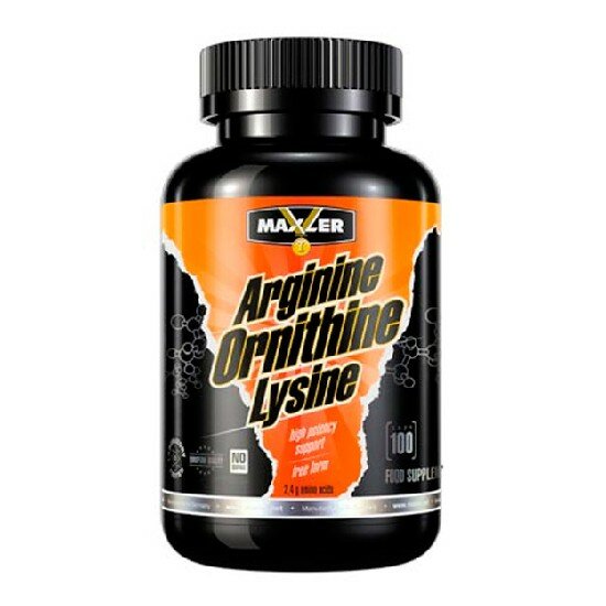 Maxler Arginine Ornithine Lysine Caps, 100 капс.