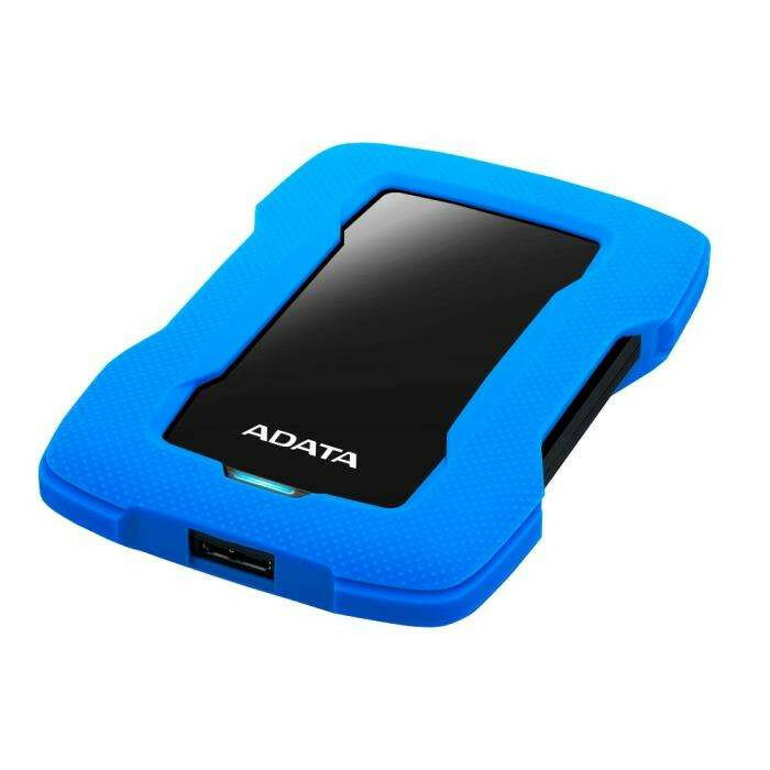 2.5" 2TB ADATA HD330 [AHD330-2TU31-CBL] USB 3.1, LED Indicator, Shock Sensor Protection, Win/Mac/Linux, Blue, RTL {20}, (465504)