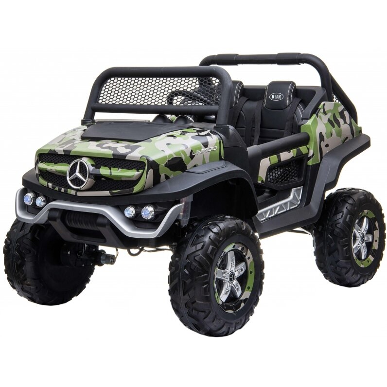 Электромобиль RiverToys P555BP-4*4-CAMOUFLAGE Mercedes-Benz Unimog Concept P555BP 4WD - камуфляж