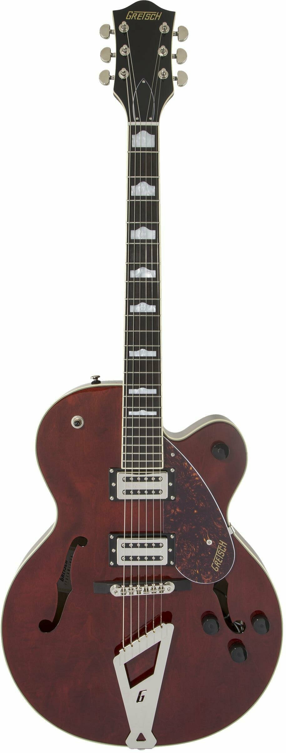 GRETSCH G2420 HLW SC WLNT полуакустическая электрогитара, цвет Walnut Stain