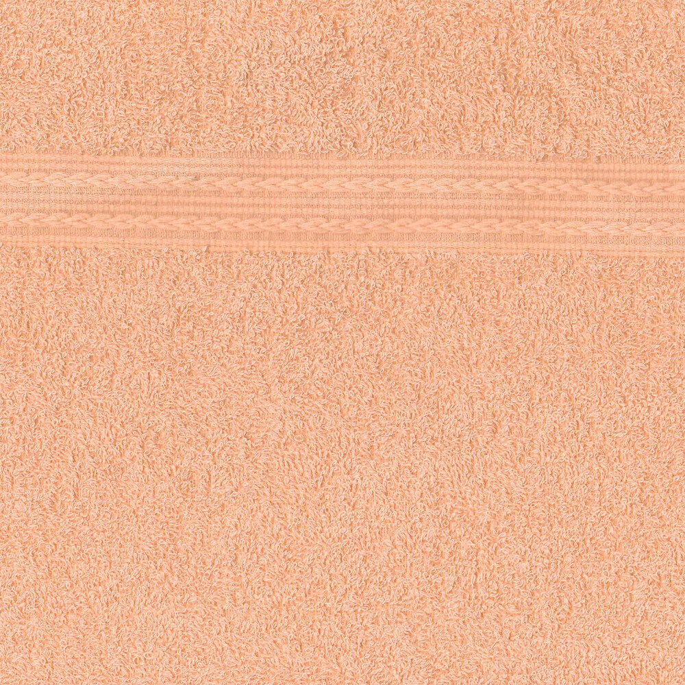 Полотенце махровое Вышний Волочек персиковый (пл.375) 70х130