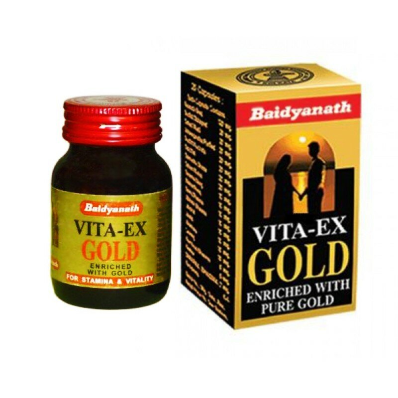 Вита-Экс Голд Байдианат (Baidyanath Vita-Ex Gold) 20 капсул