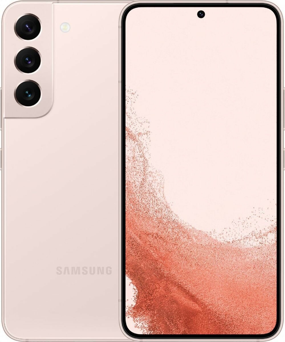 Смартфон Samsung Galaxy S22+ 8/128 ГБ, цвет Розовый