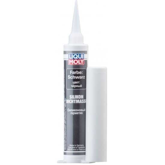 Силиконовый герметик чёрный LIQUI MOLY Silicon-Dichtmasse schwarz 0,08 л