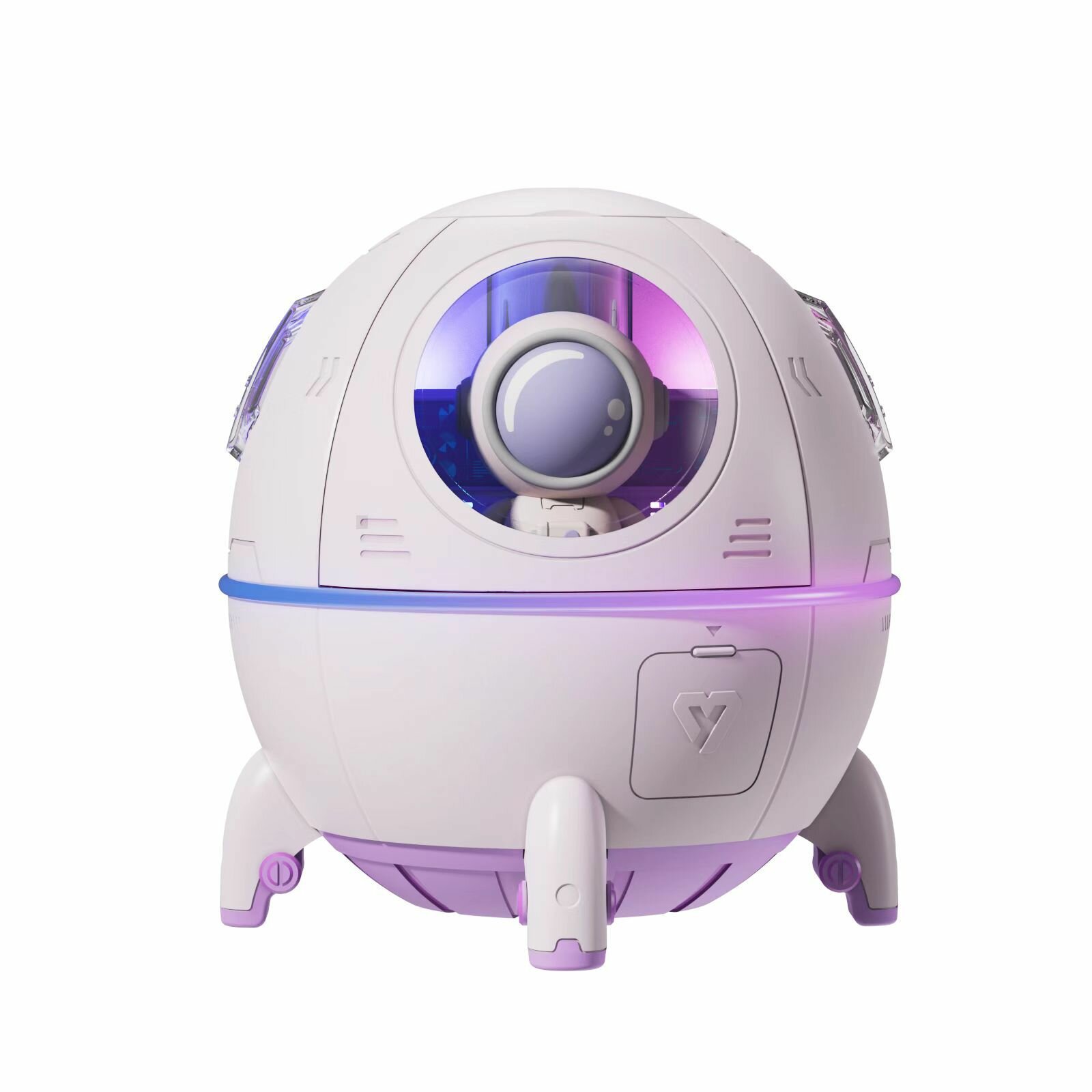 New Astronaut Air Humidifier 220ml Electric Ultrasonic Aroma Essential Oil Diffuser Colorful LED Light USB Mist Sprayer Gifts - фотография № 1