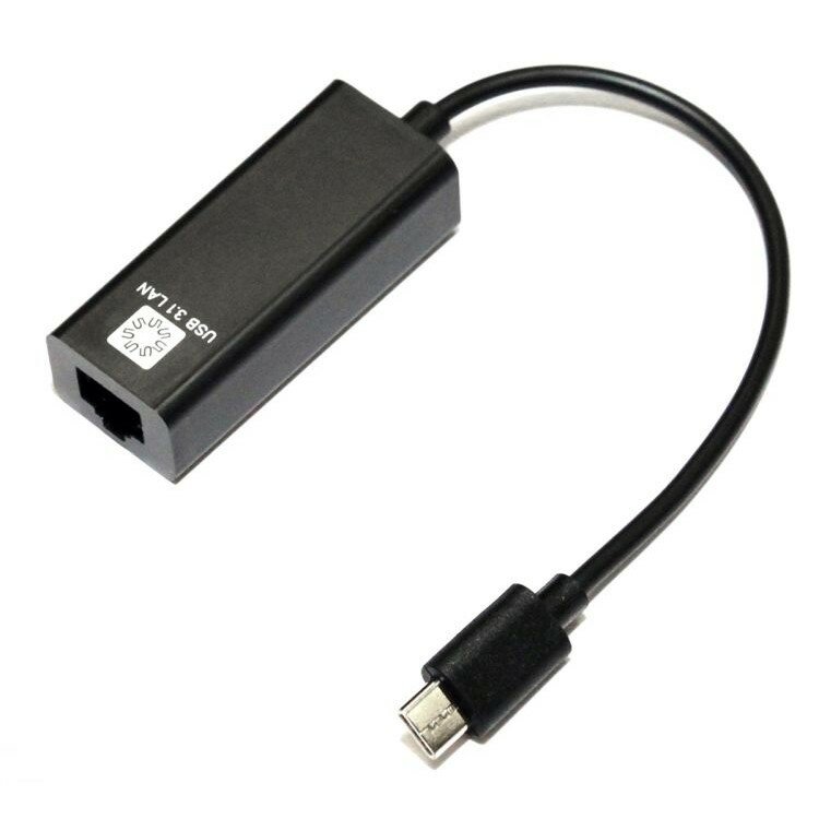 5bites UA3C-45-08BK Кабель-адаптер USB3.1 RJ45 100MB BLACK