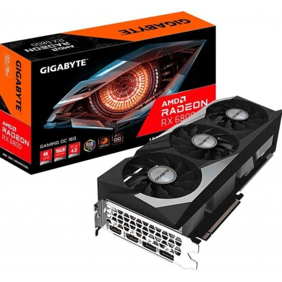 Видеокарта GIGABYTE Radeon RX 6800 GAMING OC 16G