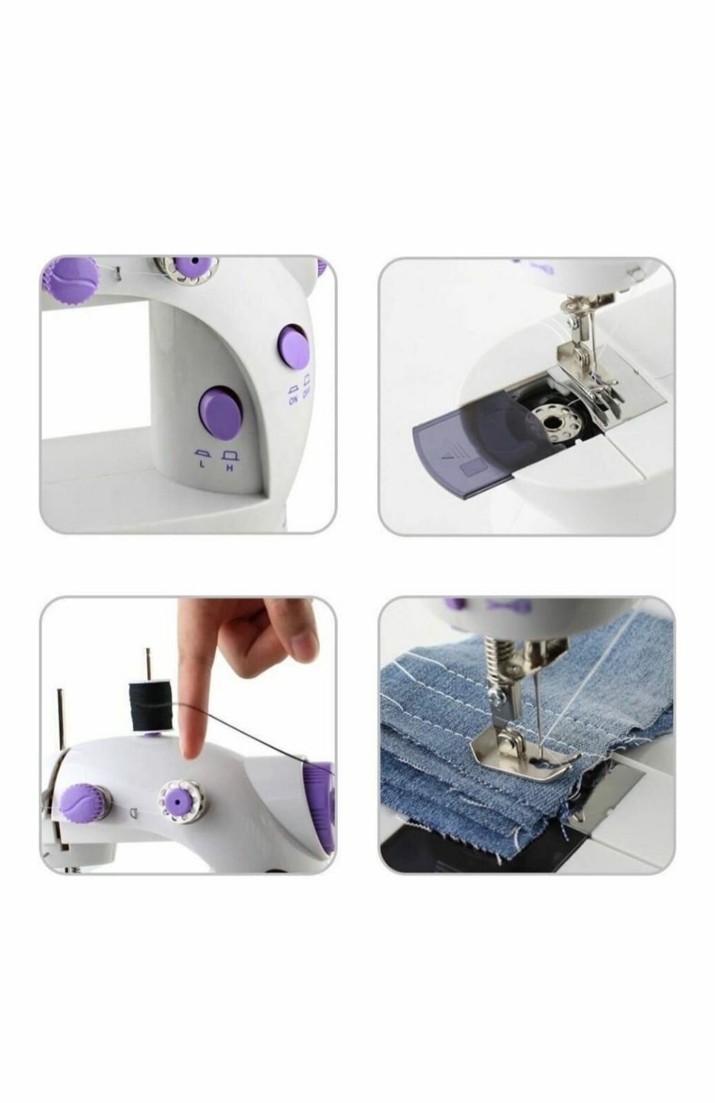 Швейная машинка Mini Sewing Machine SM-202A - фотография № 6