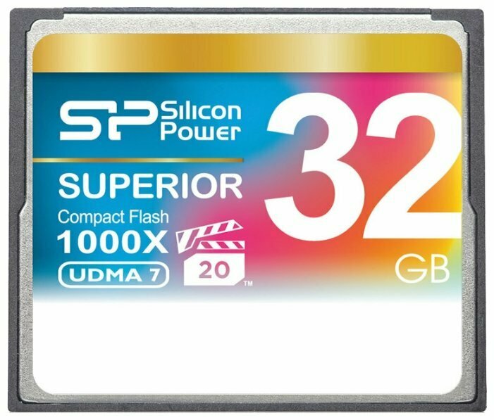 Карта памяти Silicon Power Superior CF 1000X 32Gb