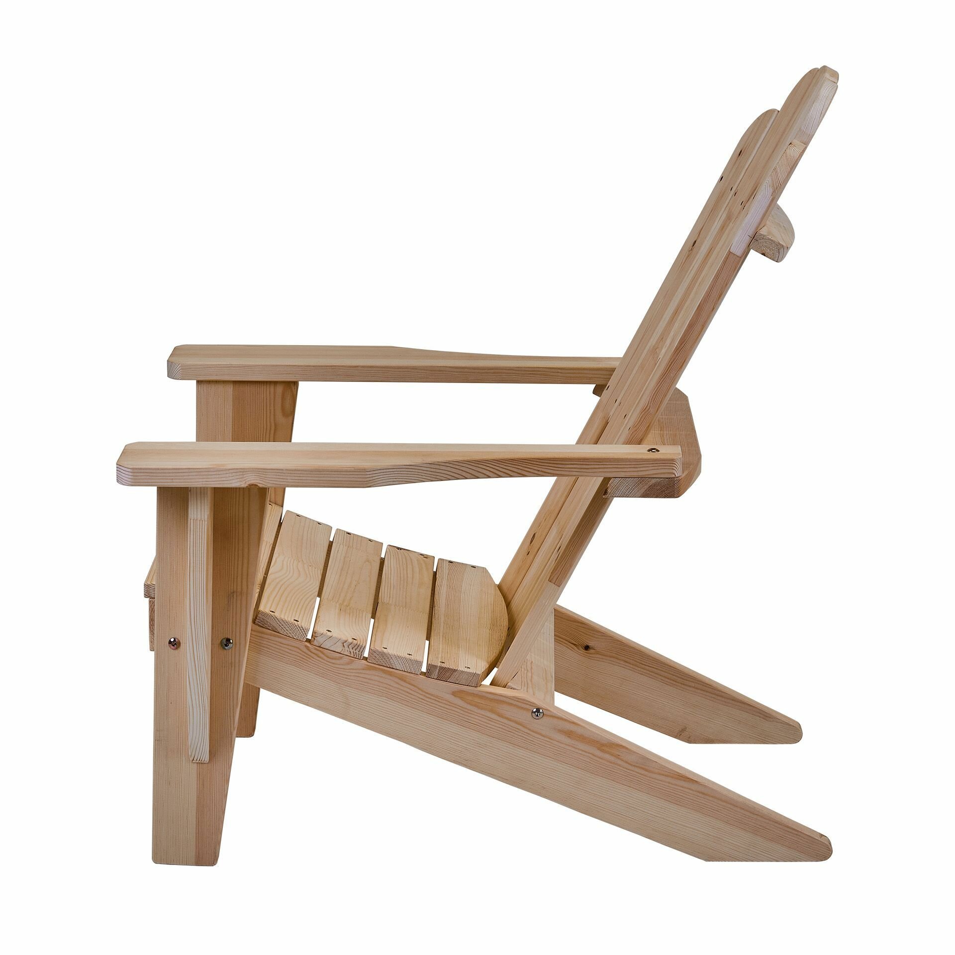 Кресло садовое ройял адирондак, деревянное - фотография № 4