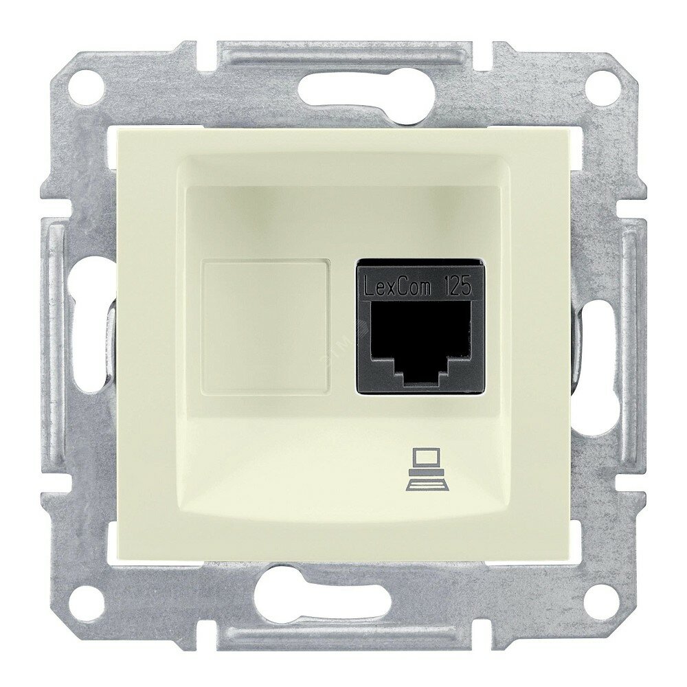 Schneider electric Schneider-electric SDN4300147 Компьют.роз.кат.5е неэкр UTP, беж.