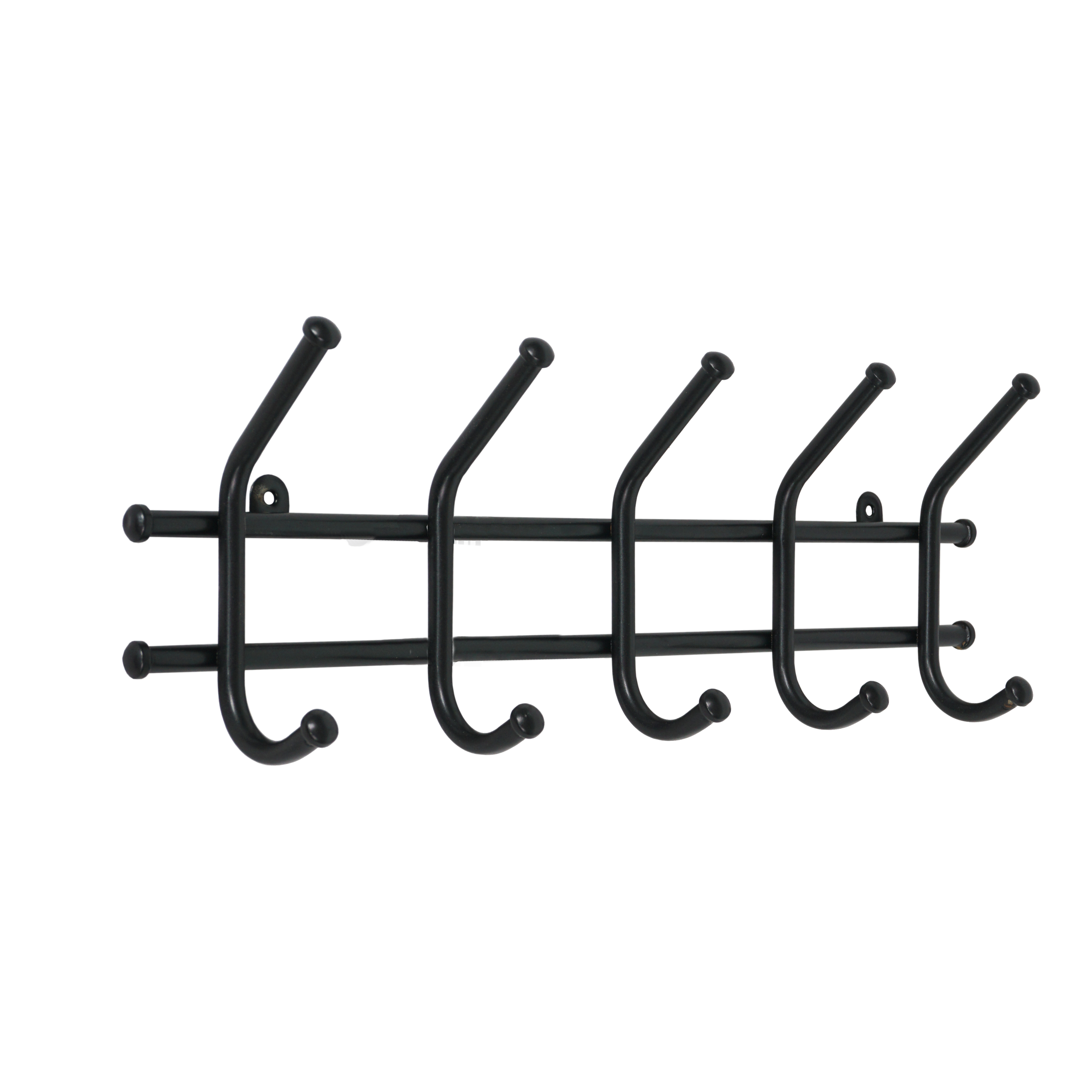 Вешалка настенная "норма 5" (48*8*16,5 см) Черная, ВН24Ч - фотография № 1