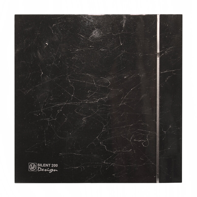 Вентилятор Soler & Palau SILENT-200 CZ MARBLE BLACK DESIGN-4C