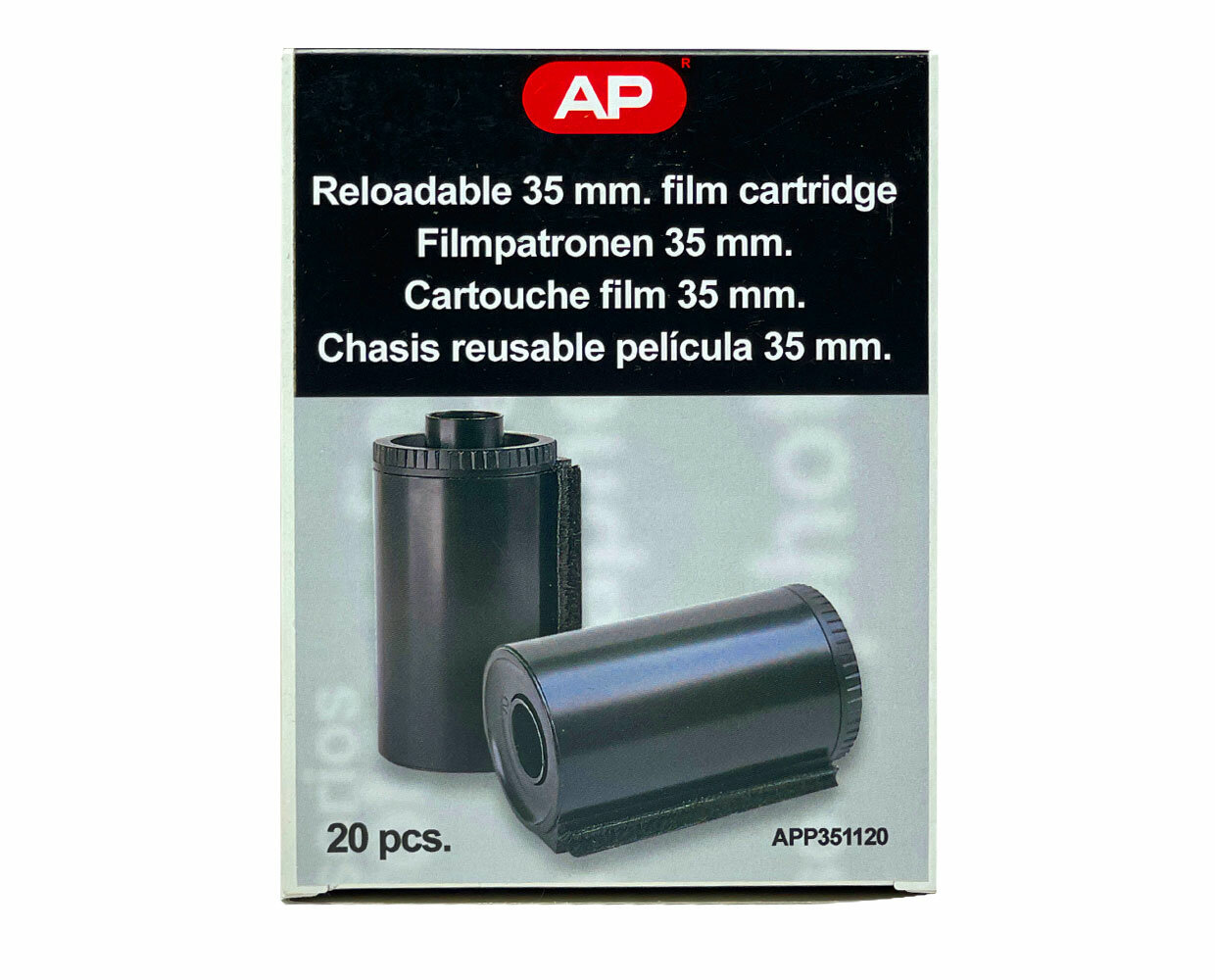 Набор кассет AP для 35 мм пленки (пластик)