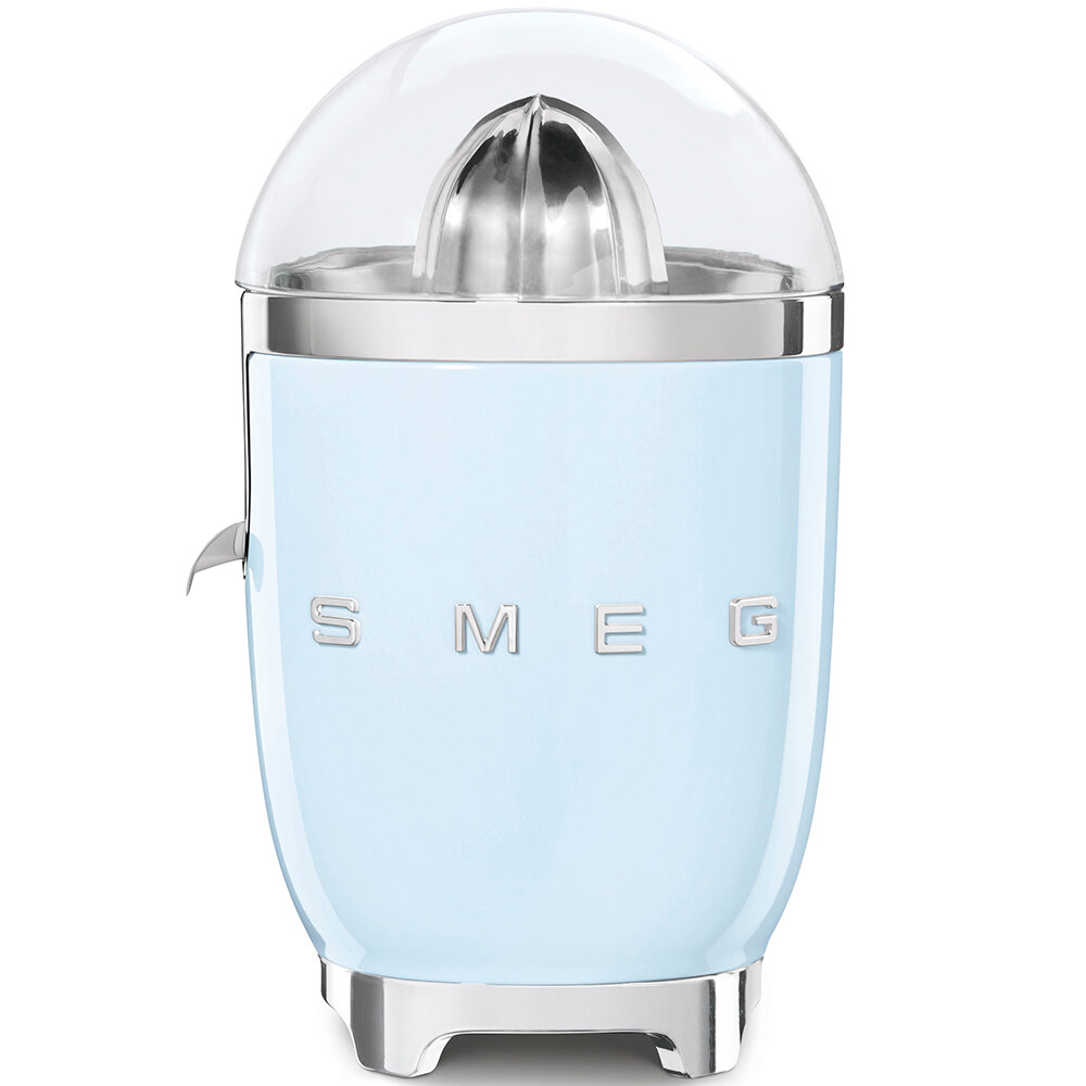 Соковыжималка для цитрусовых 70Вт."Smeg" пастельная голубая