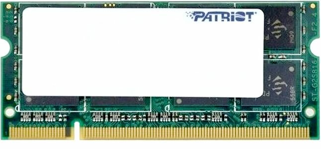 Оперативная память 8Gb DDR4 2666Mhz Patriot SO-DIMM (PSD48G266681S)