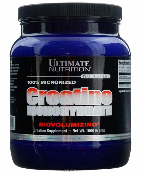 100% Micronized Creatine Monohydrate, 1000г