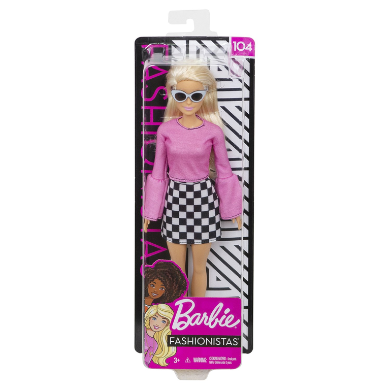 Кукла модельная Barbie серия Fashionstars Mattel Игра с модой 104, FBR37/FXL44