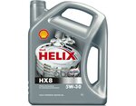 Shell Shell 5w30 (4l) Helix Hx8 Synthetic_масло Моторное!Acea A3/B3/B4, Api Sl/Cf, 550046364/550040542 - изображение