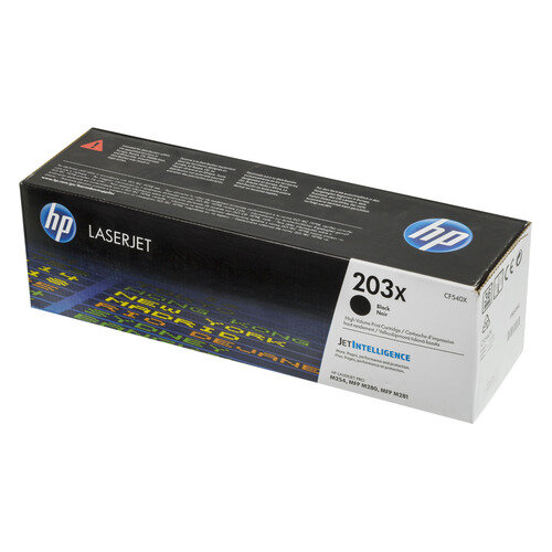 Картридж HP 203X, черный / CF540X