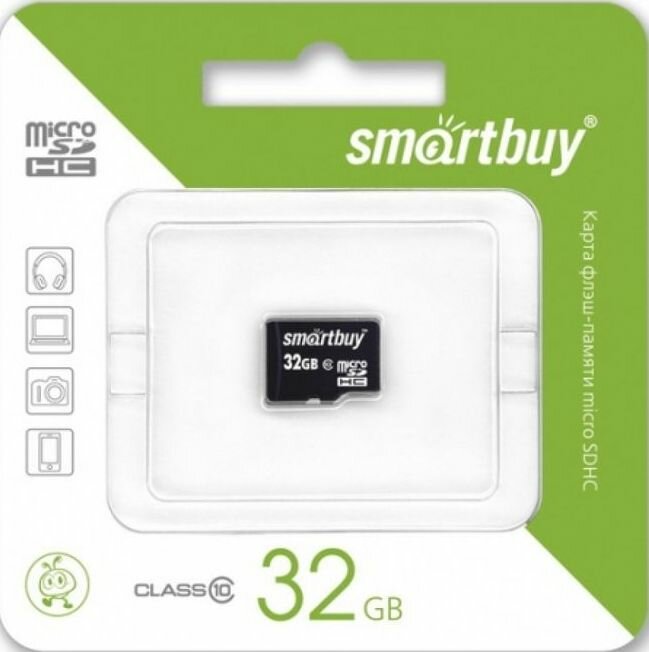 Smartbuy microSDHC 32GB SB32GBSDCL10-00