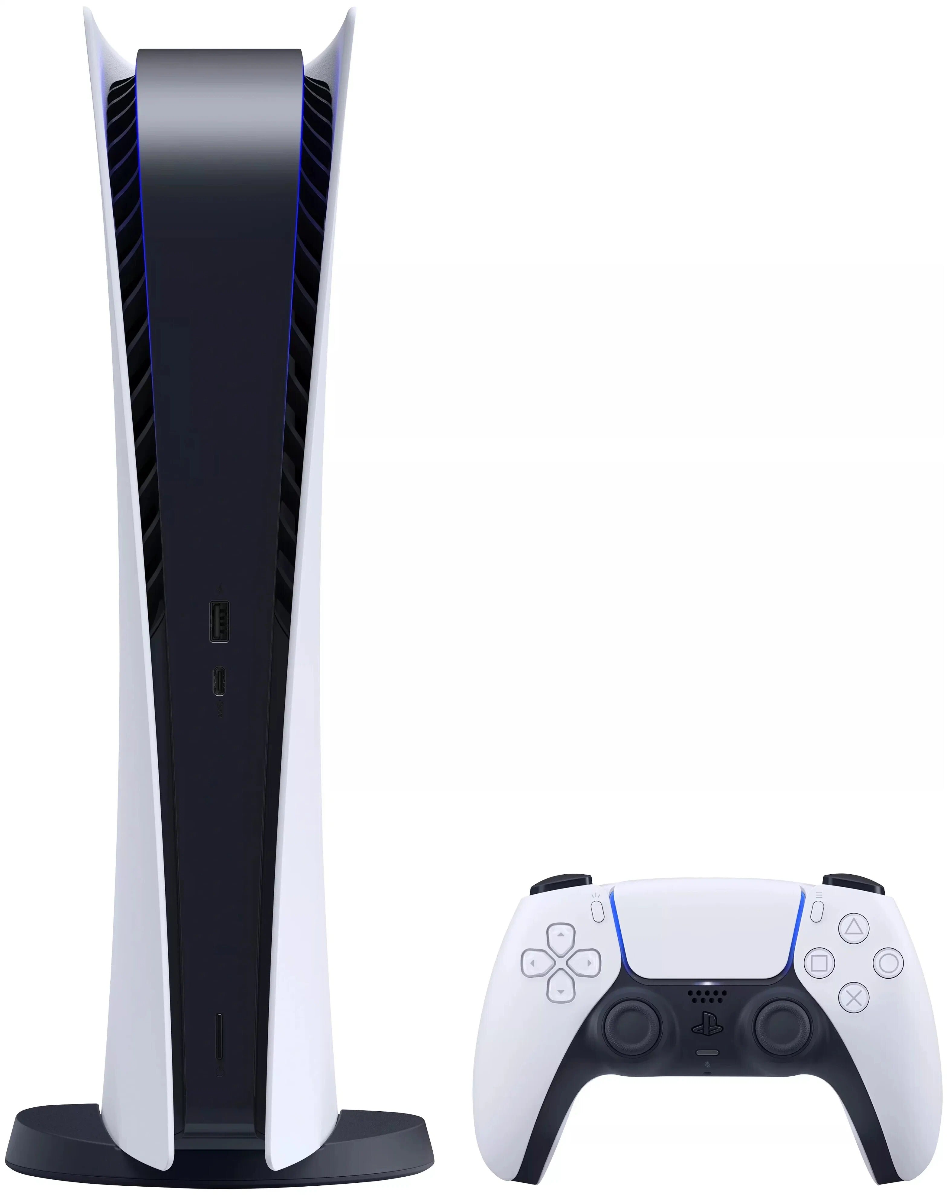 Игровая приставка Sony PlayStation 5 Digital Edition 825 ГБ, белый