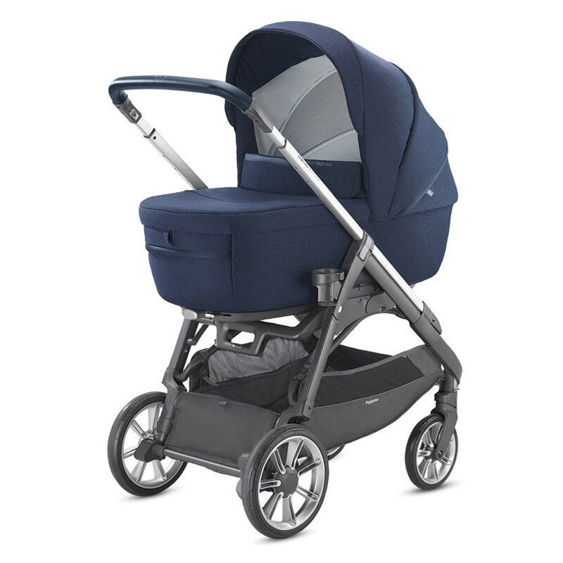 Коляска детская 4 в 1 Inglesina Aptica System Quattro на шасси Aptica Graphite Blue Navy, Portland Blue