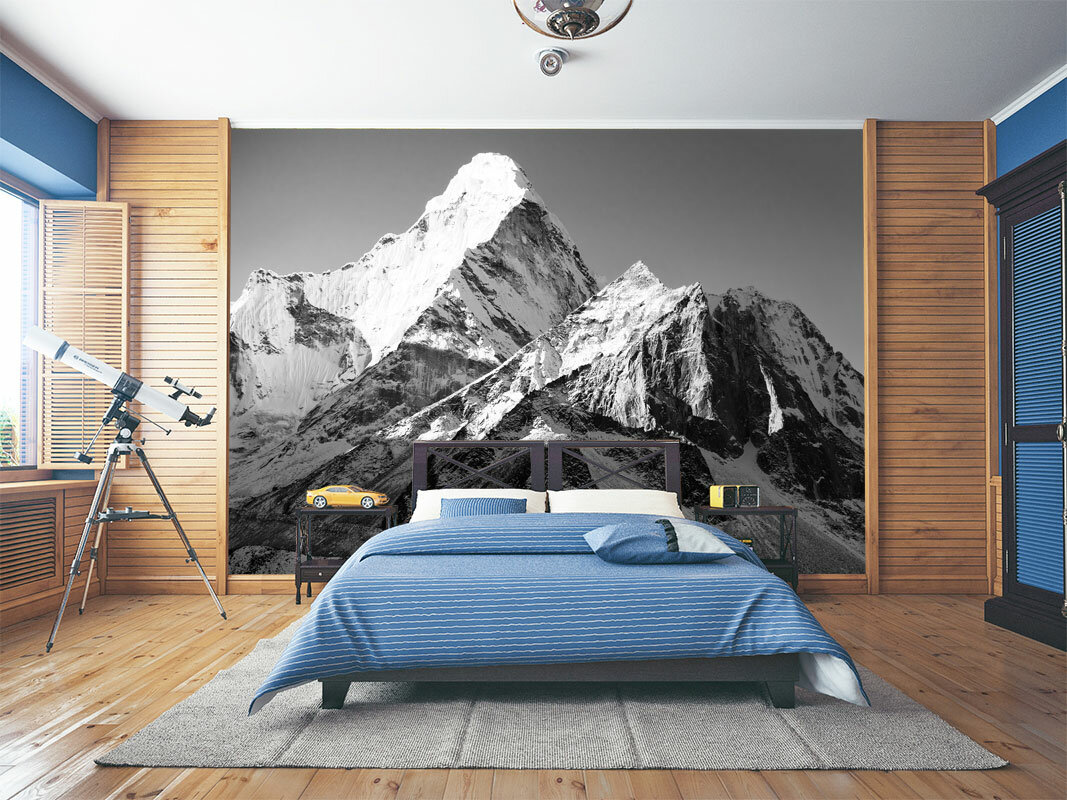 Фотообои WonderWall Эверест 386х28 м для кухни в спальню гостиную